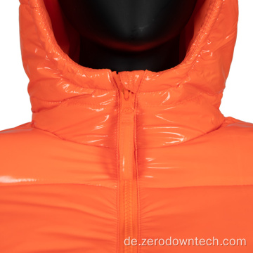 Wasserdichte Steppjacke aus Daunen-Polyesterfaser